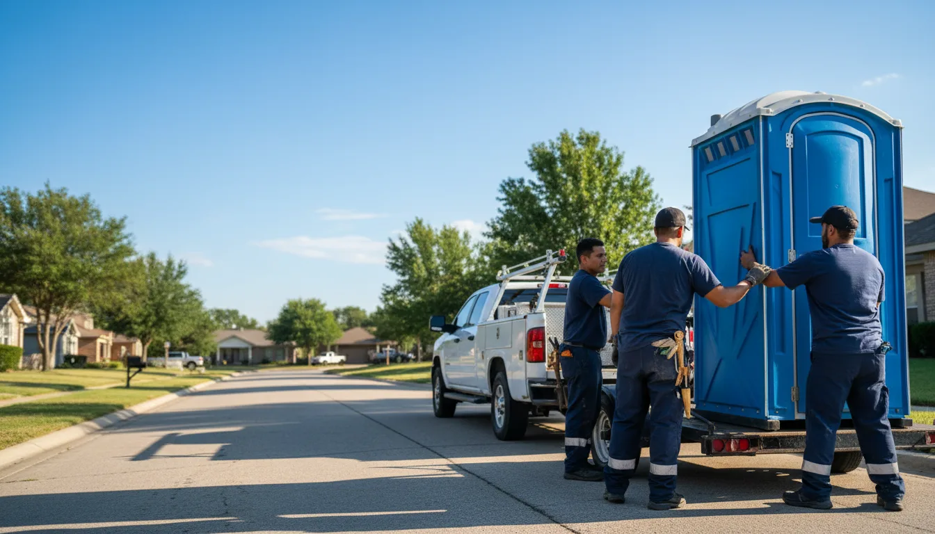 Portable Toilet Rental in Pequannock, NJ near me